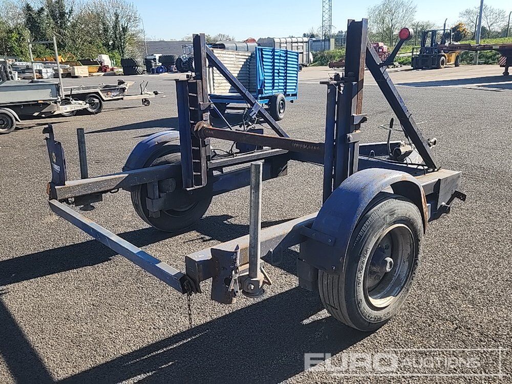 Seb International Single Axle Cable Trailer - Remolque porta maquinaria: foto 3 Seb International Single Axle Cable Trailer - Remolque porta maquinaria: foto 3