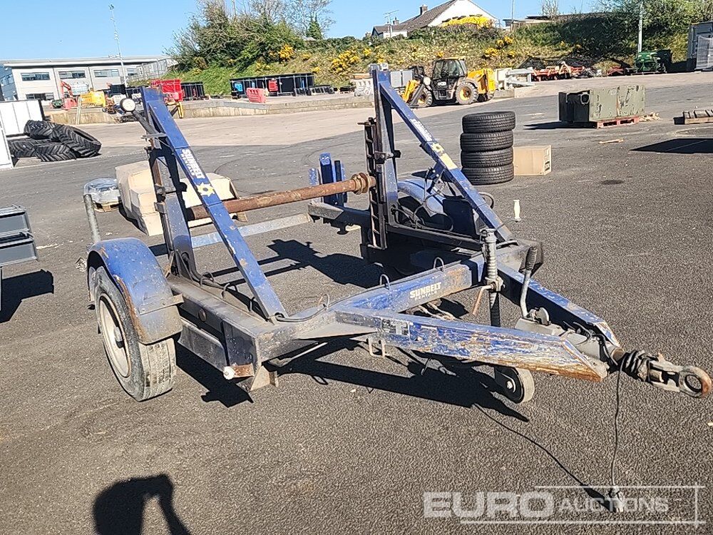 Seb International Single Axle Cable Trailer - Remolque porta maquinaria: foto 4 Seb International Single Axle Cable Trailer - Remolque porta maquinaria: foto 4