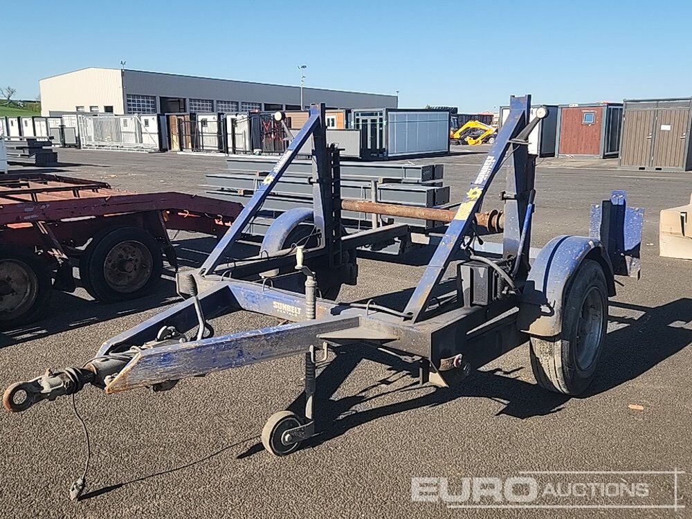 Seb International Single Axle Cable Trailer - Remolque porta maquinaria: foto 1 Seb International Single Axle Cable Trailer - Remolque porta maquinaria: foto 1
