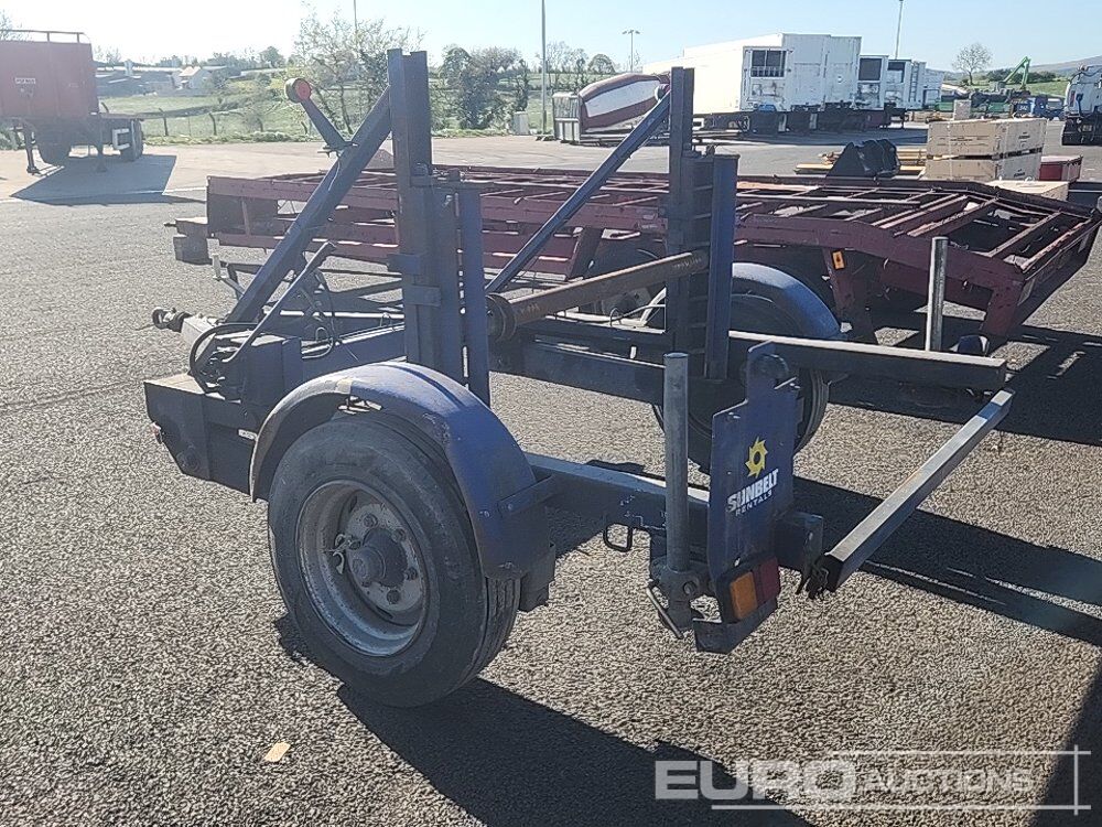 Seb International Single Axle Cable Trailer - Remolque porta maquinaria: foto 2 Seb International Single Axle Cable Trailer - Remolque porta maquinaria: foto 2