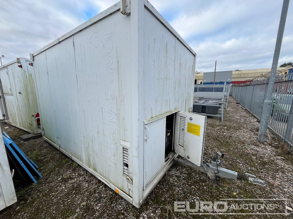 Single Axle Welfare Unit, Toilet, Drying Room, 3.3kVA Generator (Sold Off Site, Situated at Lyncastle Rd, Barleycastle Trading Estate, Warrington WA4 4RE, Contact James Turner 0044 7796 615 692 For Mo - Contenedor marítimo: foto 3 Single Axle Welfare Unit, Toilet, Drying Room, 3.3kVA Generator (Sold Off Site, Situated at Lyncastle Rd, Barleycastle Trading Estate, Warrington WA4 4RE, Contact James Turner 0044 7796 615 692 For Mo - Contenedor marítimo: foto 3