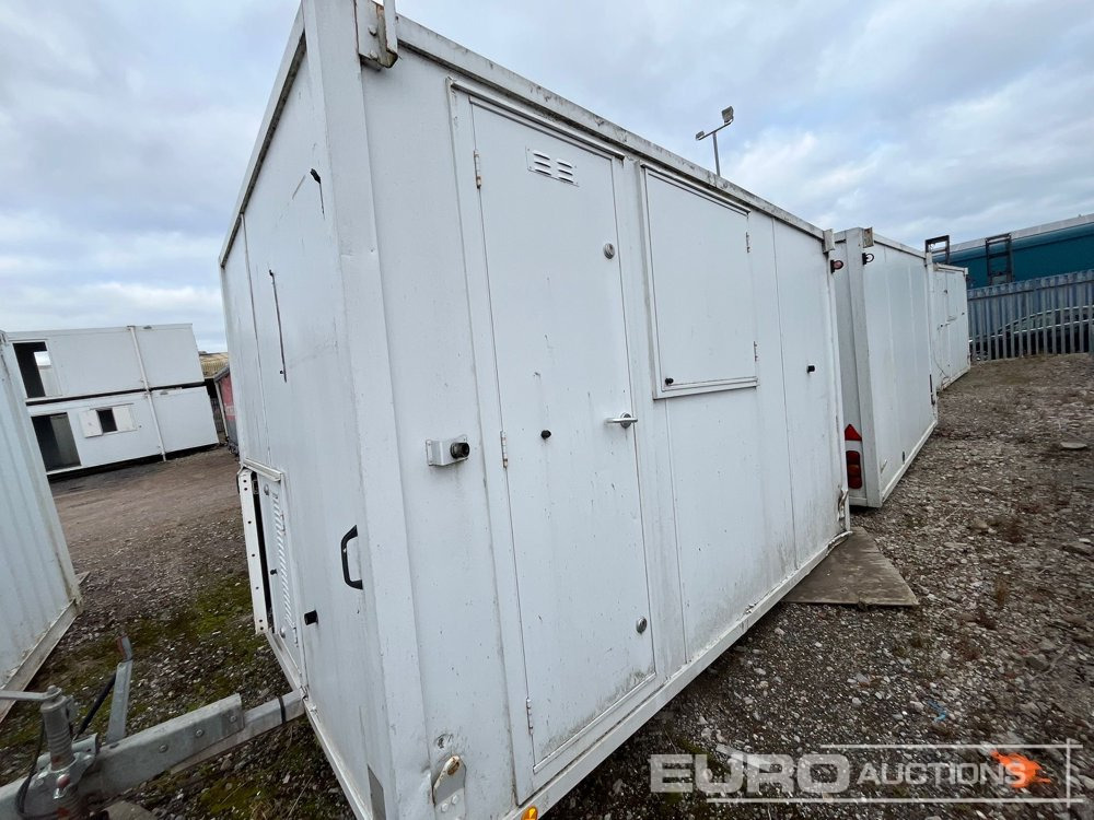 Single Axle Welfare Unit, Toilet, Drying Room, 3.3kVA Generator (Sold Off Site, Situated at Lyncastle Rd, Barleycastle Trading Estate, Warrington WA4 4RE, Contact James Turner 0044 7796 615 692 For Mo - Contenedor marítimo: foto 3 Single Axle Welfare Unit, Toilet, Drying Room, 3.3kVA Generator (Sold Off Site, Situated at Lyncastle Rd, Barleycastle Trading Estate, Warrington WA4 4RE, Contact James Turner 0044 7796 615 692 For Mo - Contenedor marítimo: foto 3