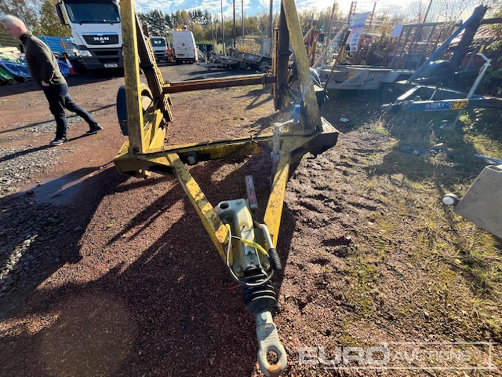 Single axle Cable Drum Trailer - Remolque porta maquinaria: foto 2 Single axle Cable Drum Trailer - Remolque porta maquinaria: foto 2