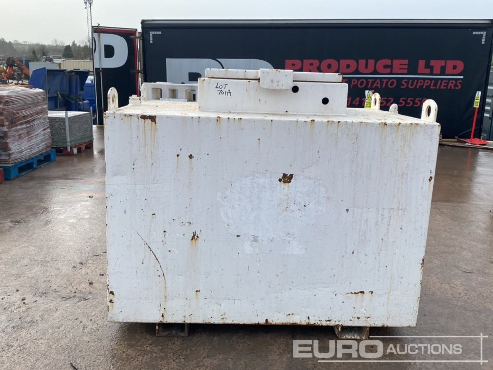 Steel Static Fuel Bowser, 12 Volt Pump - Tanque de almacenamiento: foto 2 Steel Static Fuel Bowser, 12 Volt Pump - Tanque de almacenamiento: foto 2