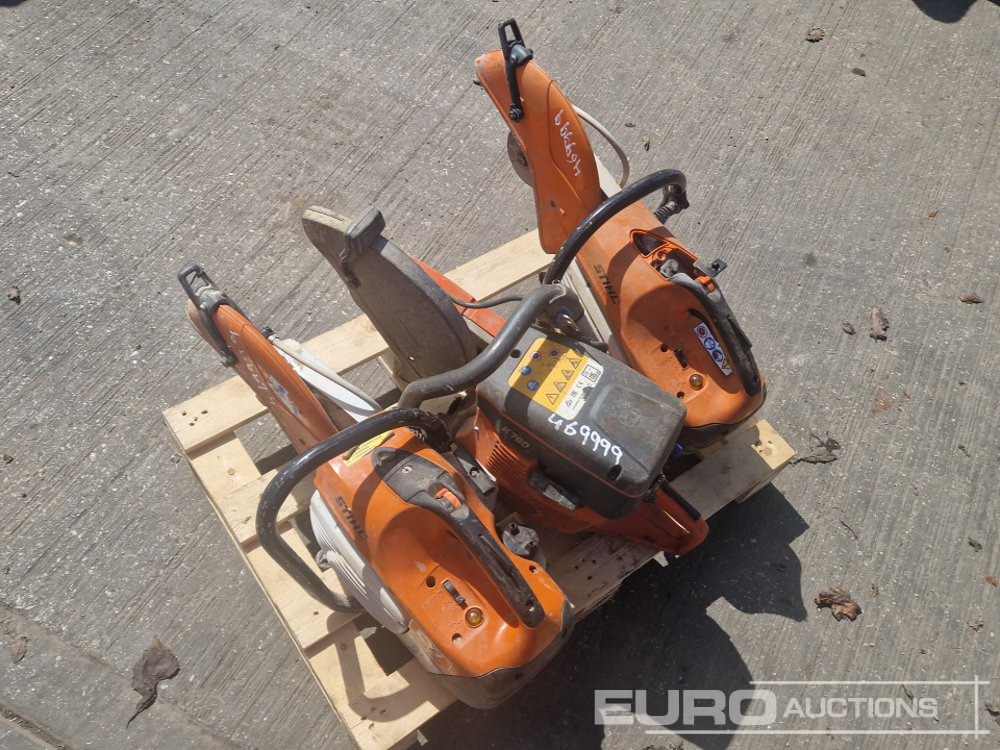 Stihl Petrol Quick Saw (2 of), Husqvarana K760 Petrol Quick Cut Saw - Construcción de carreteras: foto 3 Stihl Petrol Quick Saw (2 of), Husqvarana K760 Petrol Quick Cut Saw - Construcción de carreteras: foto 3