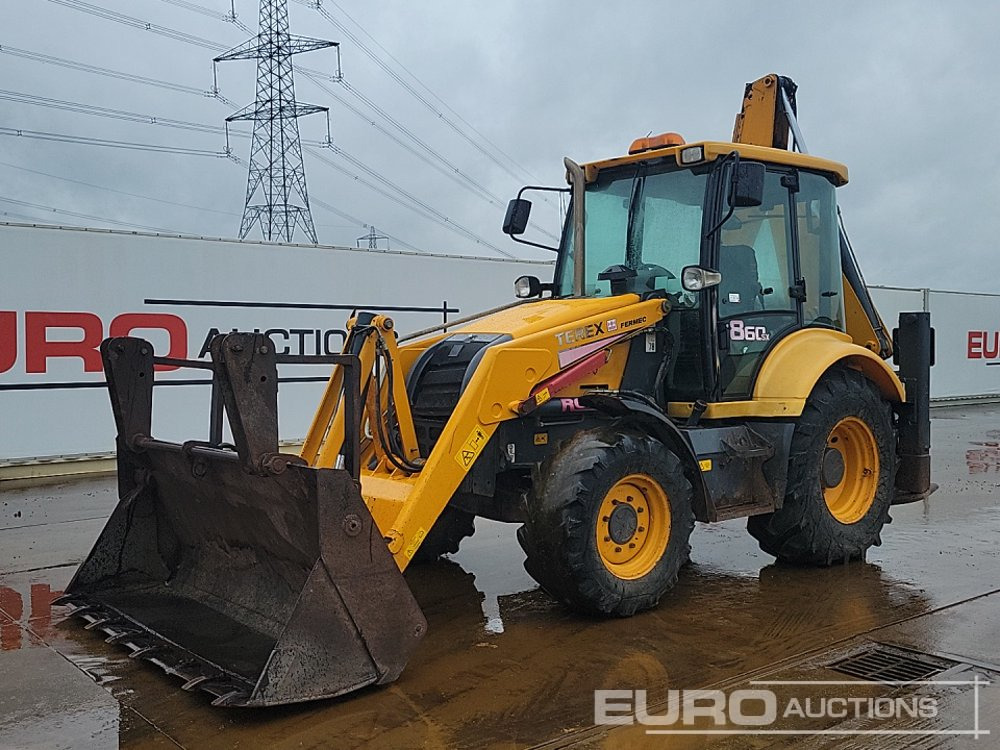 Terex 860 - Retroexcavadora: foto 1 Terex 860 - Retroexcavadora: foto 1