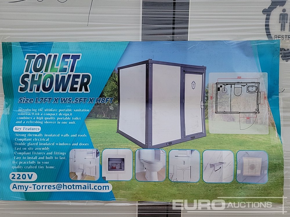 Contenedor marítimo Unused 2025 220V Portable Toilets, Shower (Cannot Be Reconsigned): foto 32