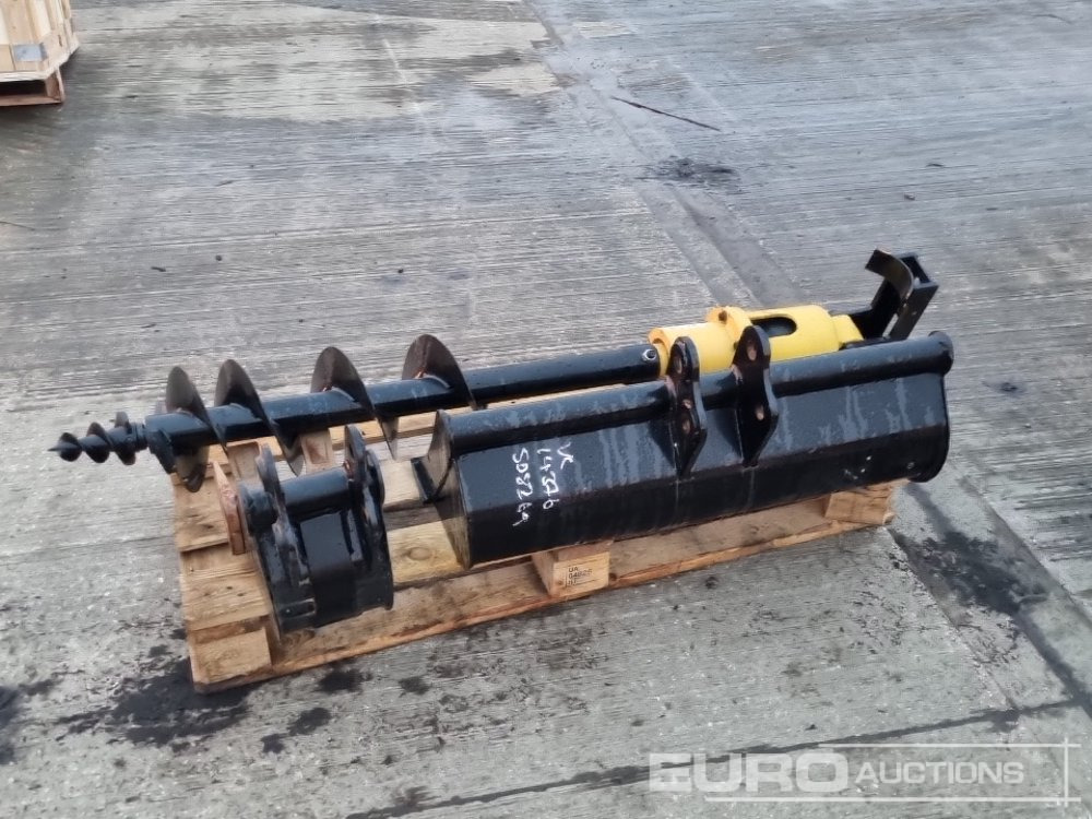 Unused 2025 32" Ditching, 8" Digging Bucket, Hydraulic 200mm Auger Flight & Drive 25mm Pin to suit Mini Excavator - Cazo: foto 2 Unused 2025 32" Ditching, 8" Digging Bucket, Hydraulic 200mm Auger Flight & Drive 25mm Pin to suit Mini Excavator - Cazo: foto 2