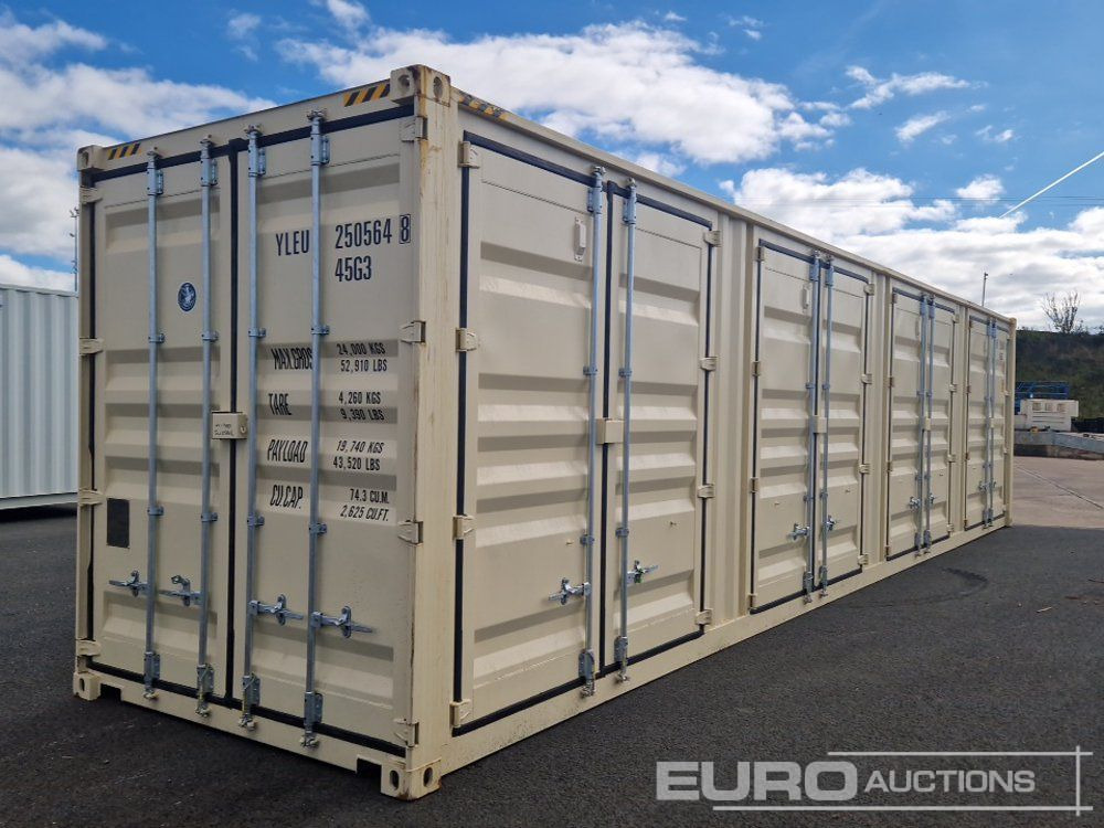 Unused 2025 40' Container, 4 Side Double Doors (Cannot Be Reconsigned) - Contenedor marítimo: foto 1 Unused 2025 40' Container, 4 Side Double Doors (Cannot Be Reconsigned) - Contenedor marítimo: foto 1