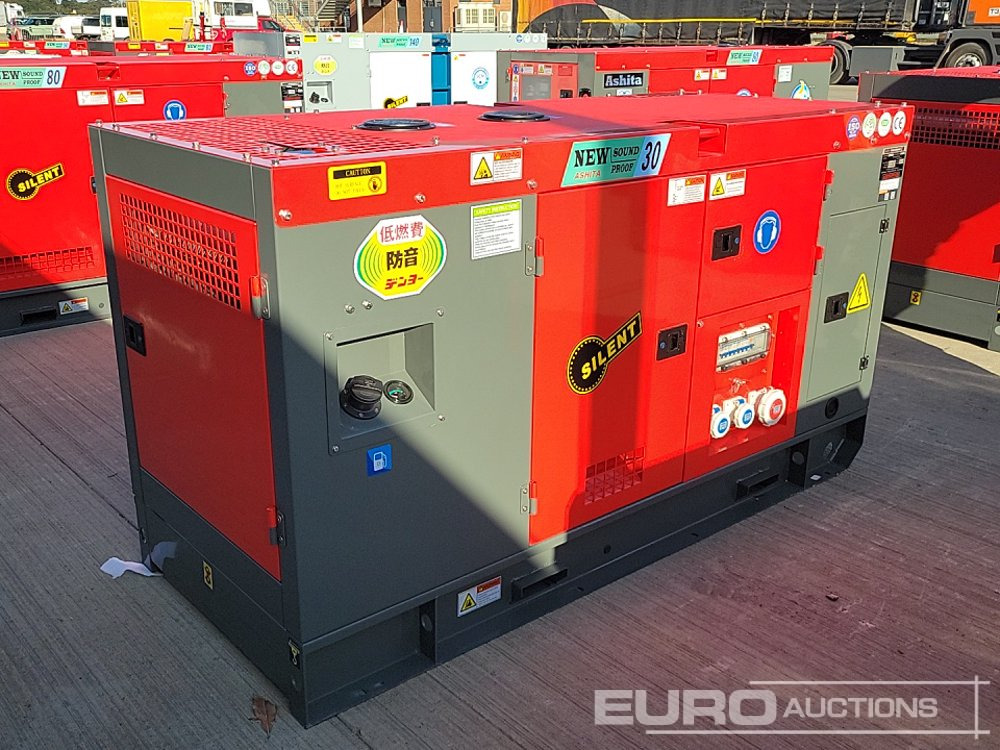 Unused 2025 Ashita Power AG3-30 - Generador industriale: foto 1 Unused 2025 Ashita Power AG3-30 - Generador industriale: foto 1