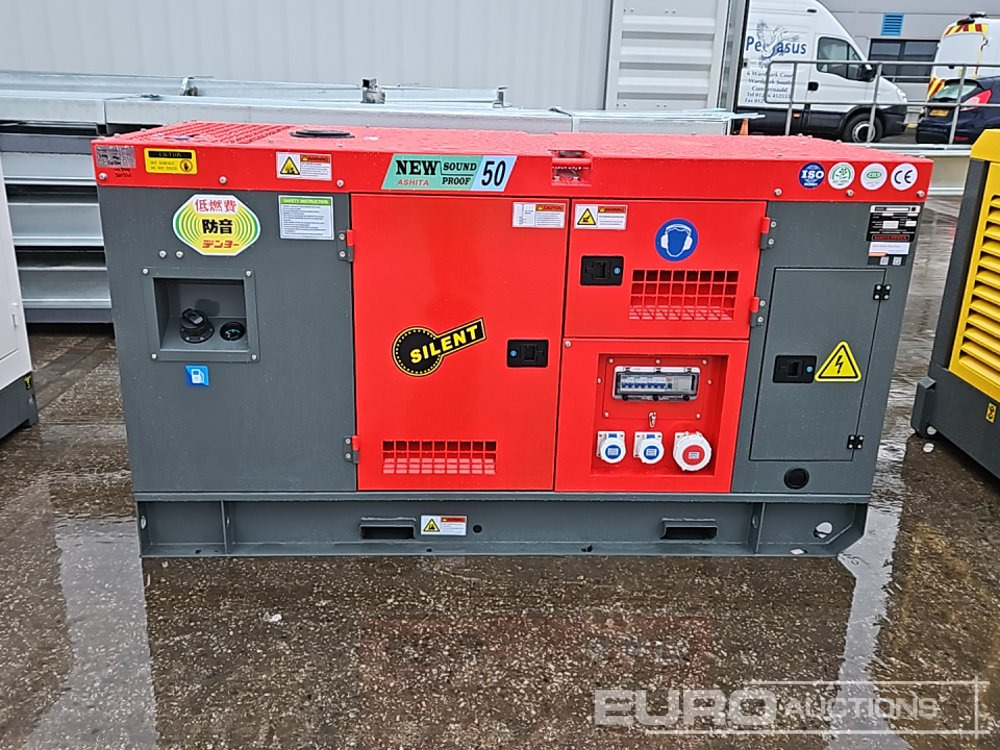 Unused 2025 Ashita Power AG3-50 - Generador industriale: foto 2 Unused 2025 Ashita Power AG3-50 - Generador industriale: foto 2