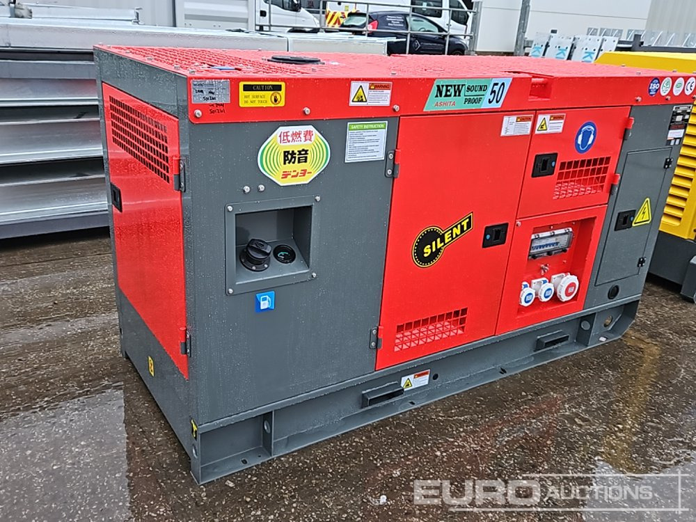 Unused 2025 Ashita Power AG3-50 - Generador industriale: foto 1 Unused 2025 Ashita Power AG3-50 - Generador industriale: foto 1