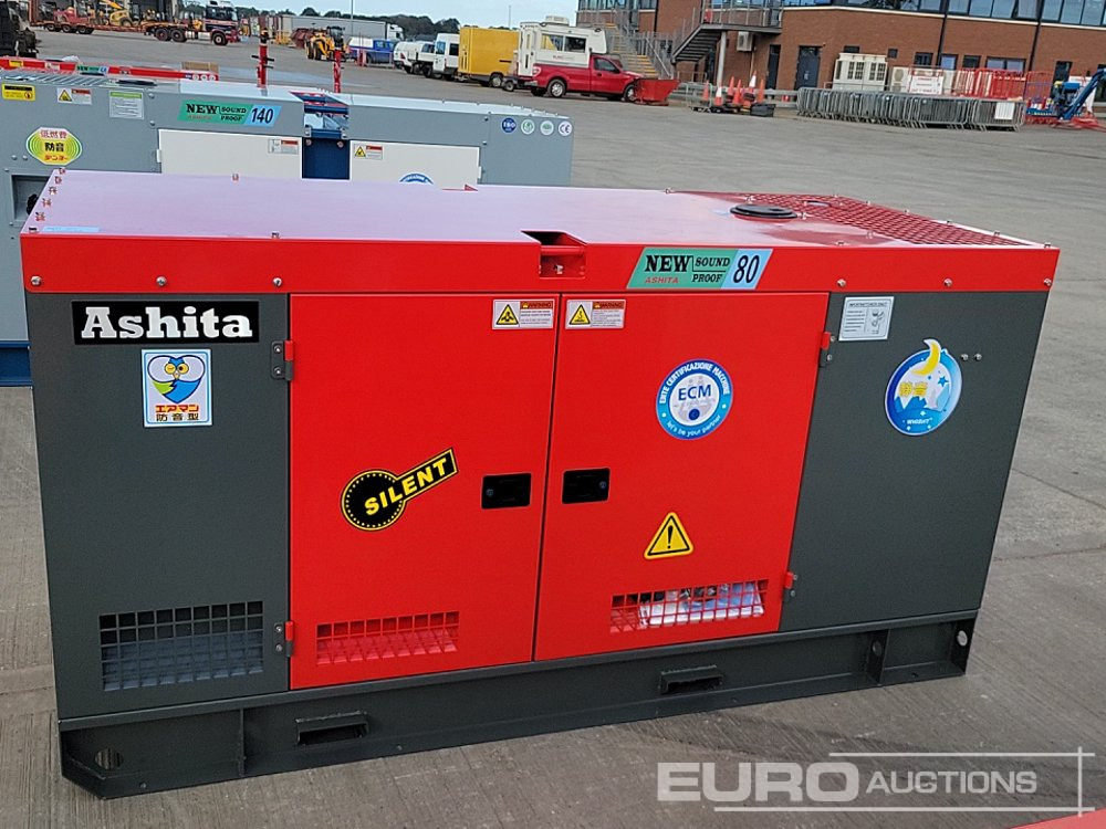 Unused 2025 Ashita Power AG3-80 - Generador industriale: foto 2 Unused 2025 Ashita Power AG3-80 - Generador industriale: foto 2