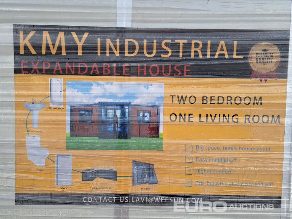 Unused 2025 KMY Industrial Expandable Container House (Cannot Be Reconsigned) - Contenedor marítimo: foto 5 Unused 2025 KMY Industrial Expandable Container House (Cannot Be Reconsigned) - Contenedor marítimo: foto 5