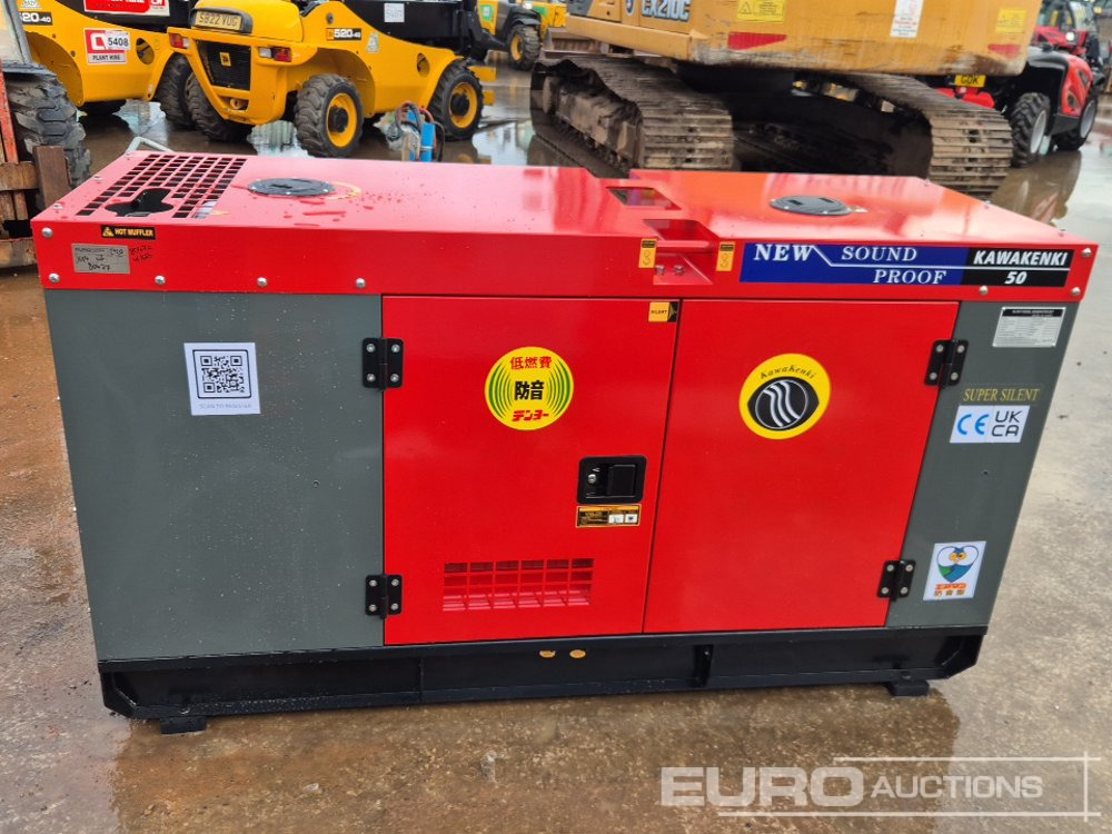 Unused 2025 Kawakenki KK50-111-SSS - Generador industriale: foto 2 Unused 2025 Kawakenki KK50-111-SSS - Generador industriale: foto 2