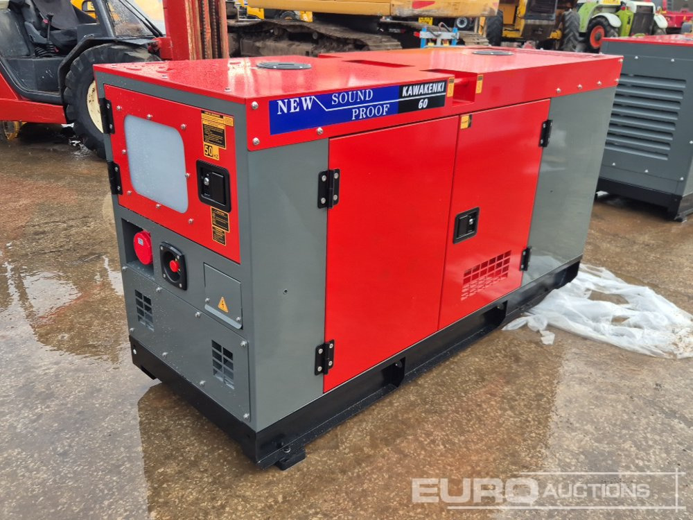 Unused 2025 Kawakenki KK60-111-SSS - Generador industriale: foto 1 Unused 2025 Kawakenki KK60-111-SSS - Generador industriale: foto 1