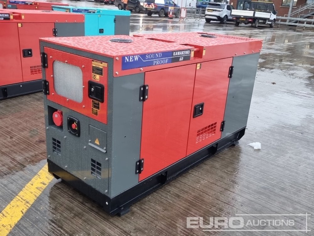 Unused 2025 Kawakenki KK60-111-SSS - Generador industriale: foto 1 Unused 2025 Kawakenki KK60-111-SSS - Generador industriale: foto 1