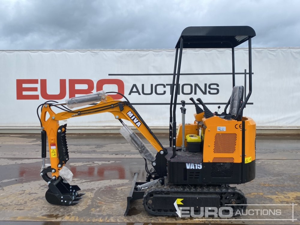 Unused 2025 Miva VA15 - Miniexcavadora: foto 2 Unused 2025 Miva VA15 - Miniexcavadora: foto 2