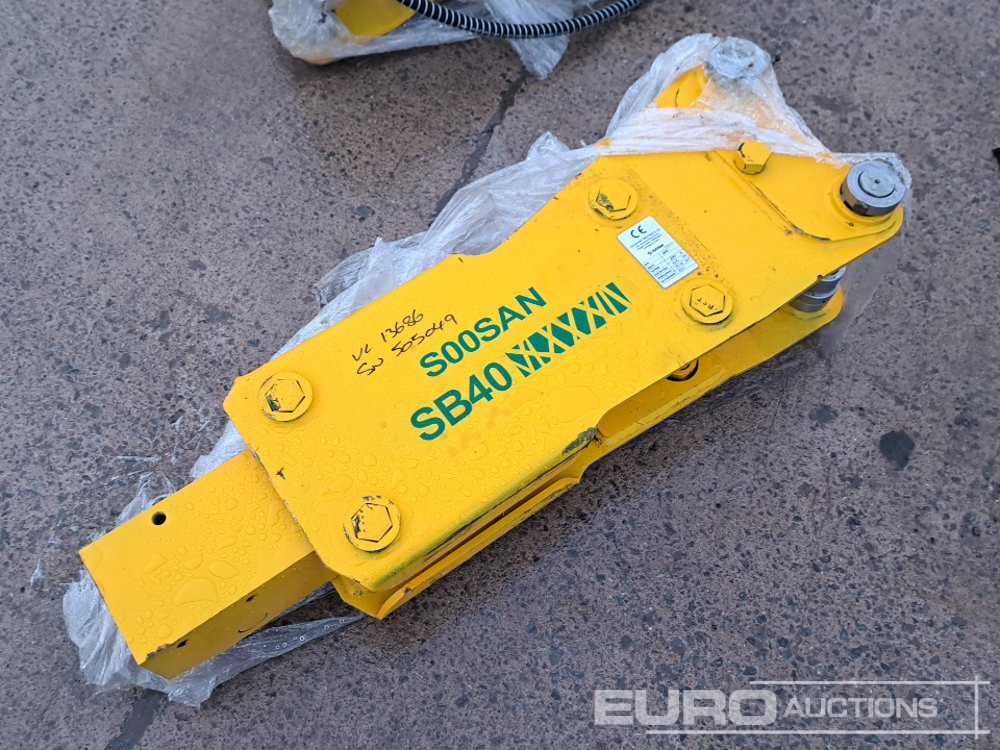 Unused 2025 Soosan SB40 - Martillo hidráulico: foto 1 Unused 2025 Soosan SB40 - Martillo hidráulico: foto 1