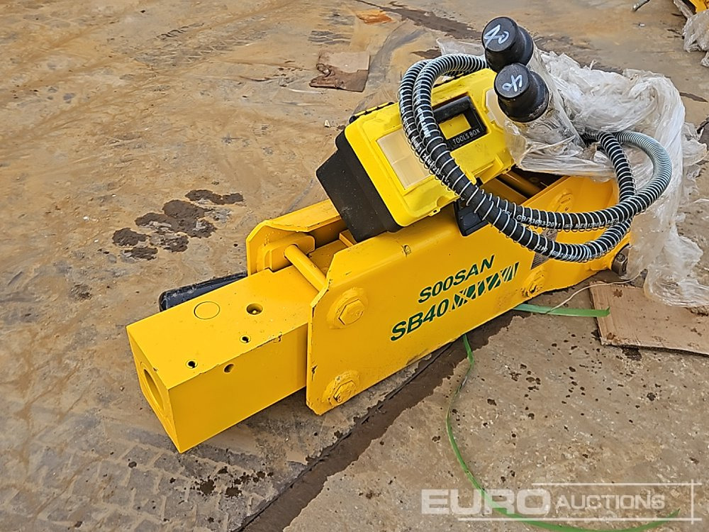 Unused 2025 Soosan SB40 - Martillo hidráulico: foto 1 Unused 2025 Soosan SB40 - Martillo hidráulico: foto 1