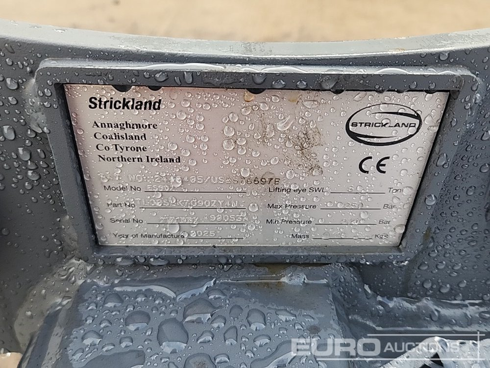 Acoplamiento rápido Unused 2025 Strickland Hydraulic Quick Hitch, 60mm Pin to suit 10-12 Ton Excavator: foto 12 Acoplamiento rápido Unused 2025 Strickland Hydraulic Quick Hitch, 60mm Pin to suit 10-12 Ton Excavator: foto 12