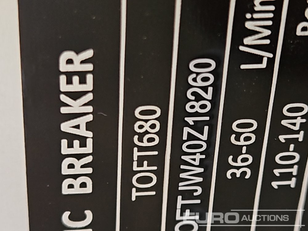 Martillo hidráulico Unused 2025 Toft 680: foto 15 Martillo hidráulico Unused 2025 Toft 680: foto 15