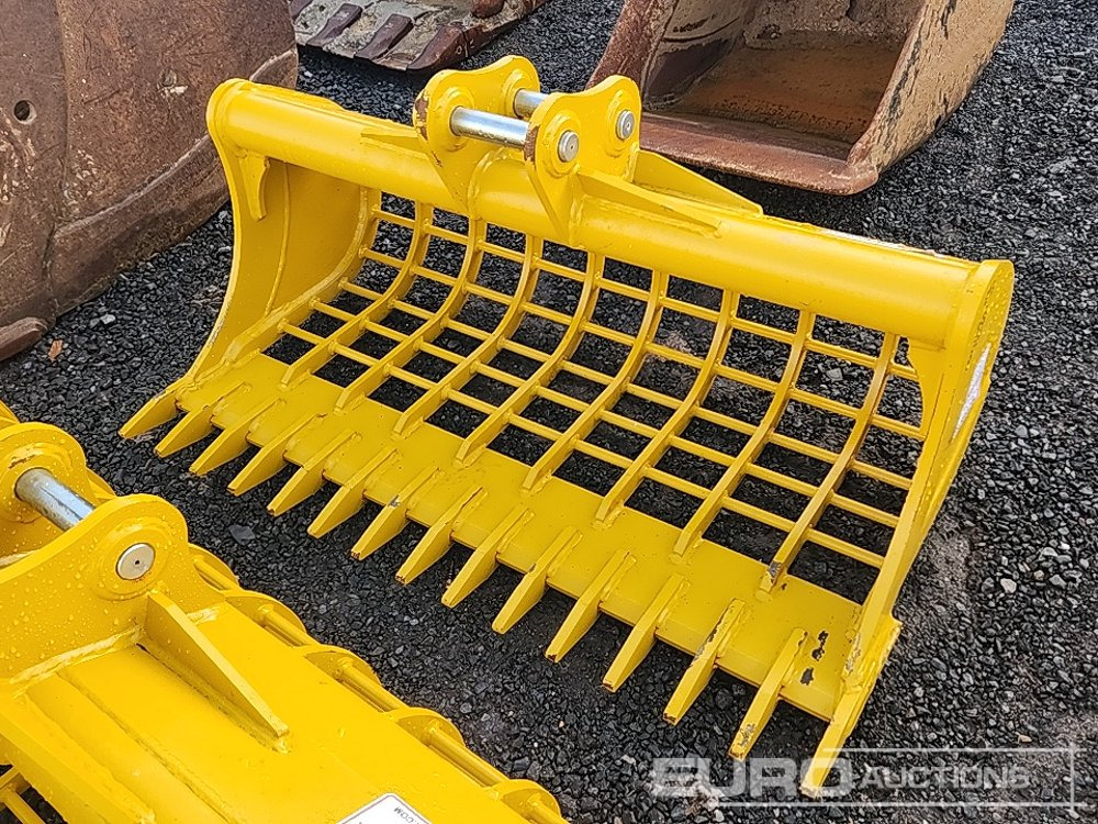 Unused 2025 Urohammer 48" 3T - 5T Rake Riddle Bucket to suit Mini Excavator - Cazo: foto 1 Unused 2025 Urohammer 48" 3T - 5T Rake Riddle Bucket to suit Mini Excavator - Cazo: foto 1