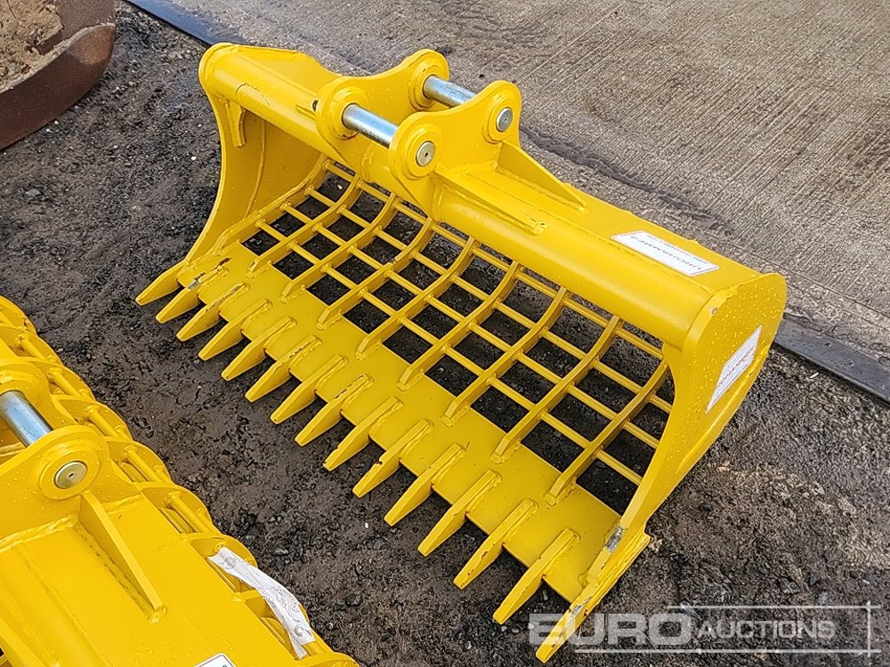 Unused 2025 Urohammer 48" 3T - 5T Rake Riddle Bucket to suit Mini Excavator - Cazo: foto 1 Unused 2025 Urohammer 48" 3T - 5T Rake Riddle Bucket to suit Mini Excavator - Cazo: foto 1