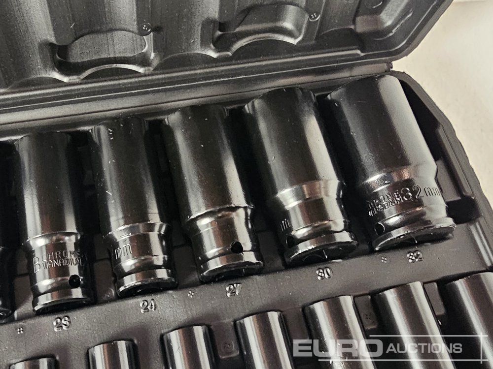 Unused 20Pcs 1/2" Deep Impact Socket Set (8mm-32mm) - Equipo de taller: foto 5 Unused 20Pcs 1/2" Deep Impact Socket Set (8mm-32mm) - Equipo de taller: foto 5