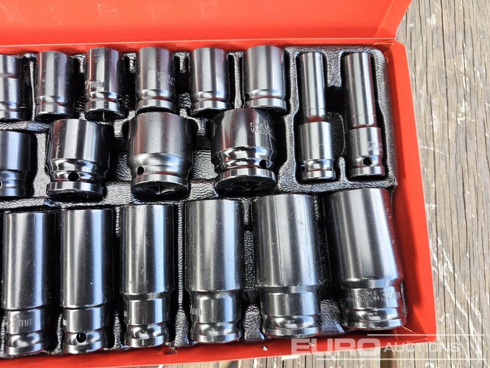 Unused 35Pcs 1/2" Deep & Shallow Impact Socket Set (8mm-32mm) - Equipo de taller: foto 3 Unused 35Pcs 1/2" Deep & Shallow Impact Socket Set (8mm-32mm) - Equipo de taller: foto 3
