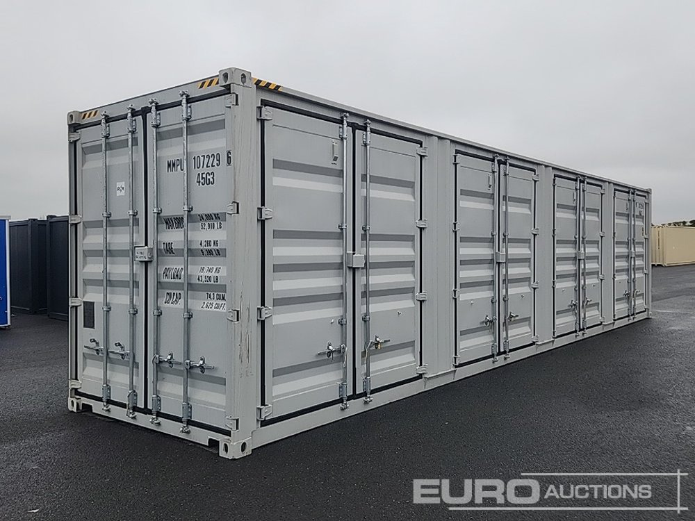 Unused 40' Container, 4 Side Double Doors (Cannot Be Reconsigned) - Contenedor marítimo: foto 2 Unused 40' Container, 4 Side Double Doors (Cannot Be Reconsigned) - Contenedor marítimo: foto 2