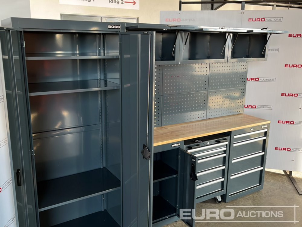 Equipo de taller Unused Boss 2.6m 9 Drawer, 5 Cabinet Tool Station: foto 8 Equipo de taller Unused Boss 2.6m 9 Drawer, 5 Cabinet Tool Station: foto 8