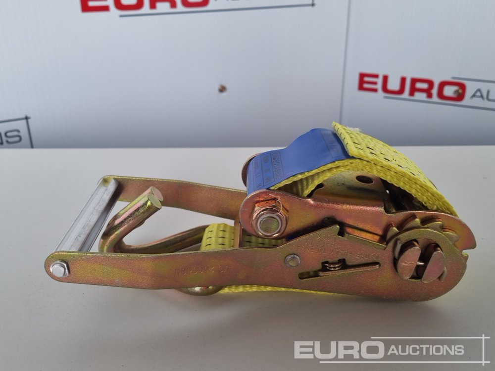 Equipo de construcción Unused Boss 4M x 50mm 5 Ton Ratchet Straps with Sling (4 of): foto 11