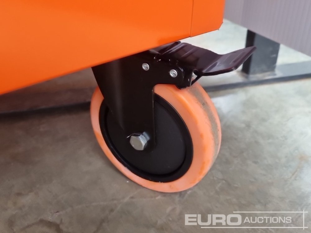 Equipo de taller Unused Boss Wheeled Tool Cart with 258pc Tools (Orange): foto 12