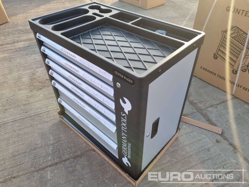 Unused German Tools Tool Cart - Equipo de construcción: foto 1 Unused German Tools Tool Cart - Equipo de construcción: foto 1