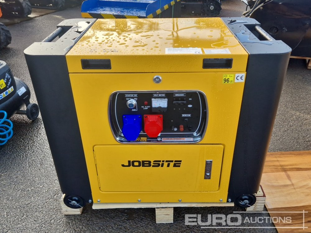 Unused Jobsite 4.5Kw Diesel Generator, Electric Start, Remote Control - Generador industriale: foto 2 Unused Jobsite 4.5Kw Diesel Generator, Electric Start, Remote Control - Generador industriale: foto 2
