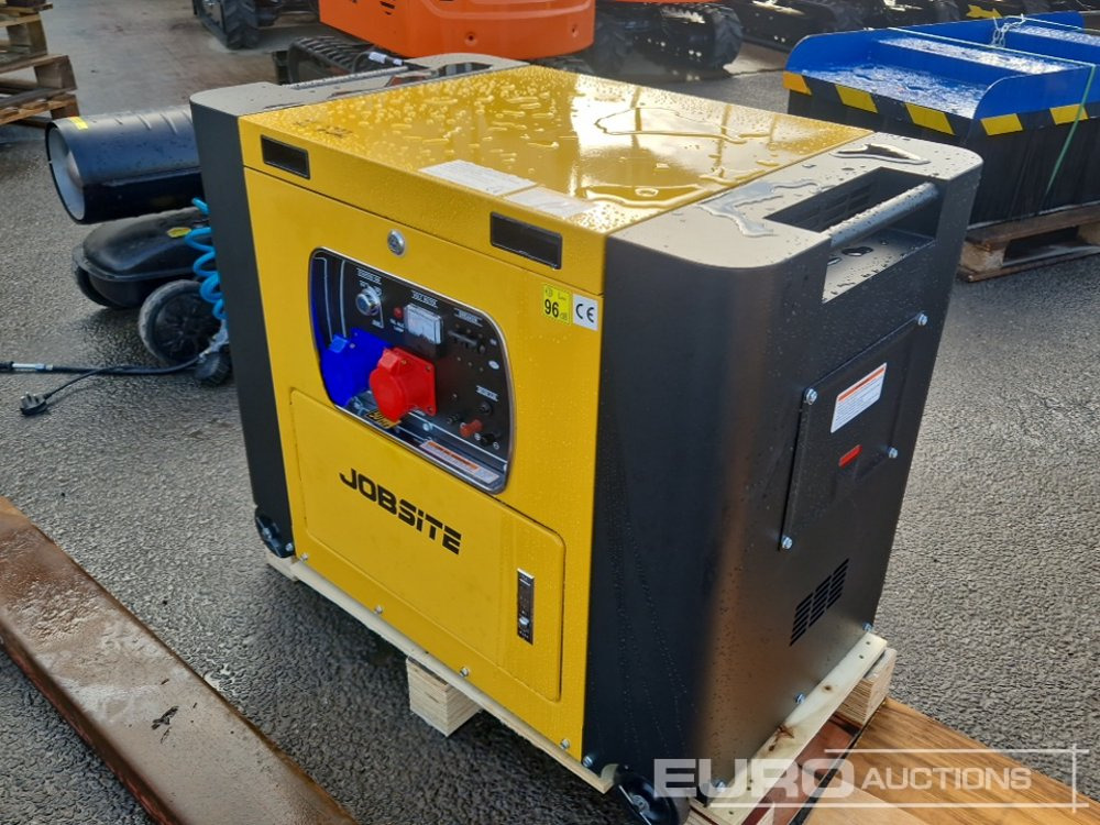 Unused Jobsite 4.5Kw Diesel Generator, Electric Start, Remote Control - Generador industriale: foto 3 Unused Jobsite 4.5Kw Diesel Generator, Electric Start, Remote Control - Generador industriale: foto 3