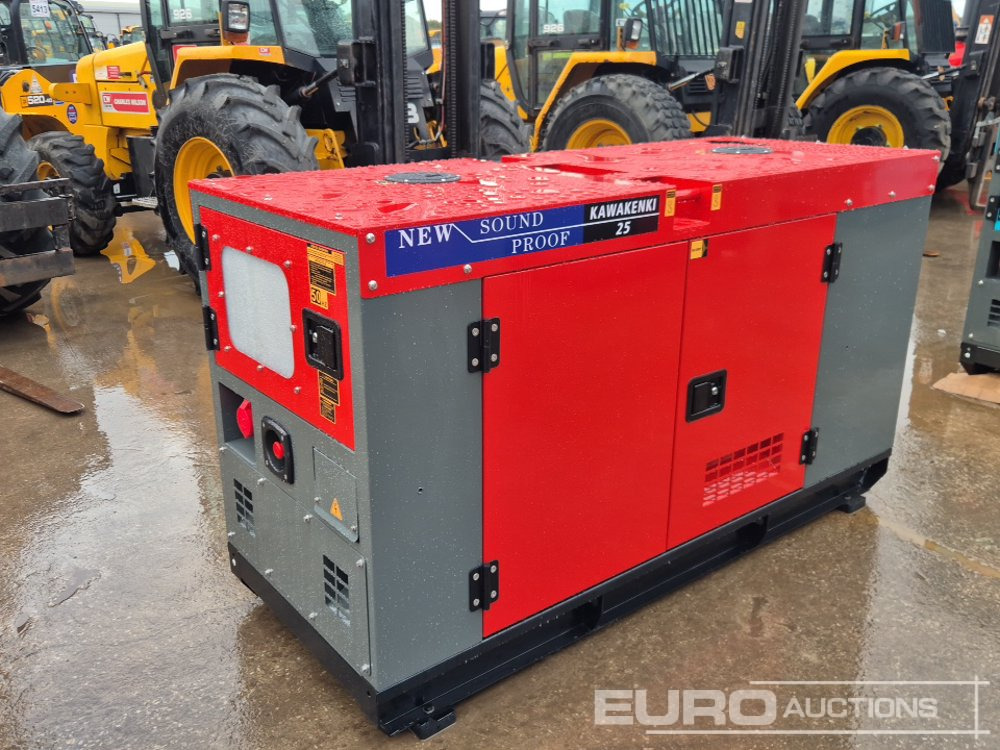 Unused Kawakenki KK25-111-SSS - Generador industriale: foto 1 Unused Kawakenki KK25-111-SSS - Generador industriale: foto 1