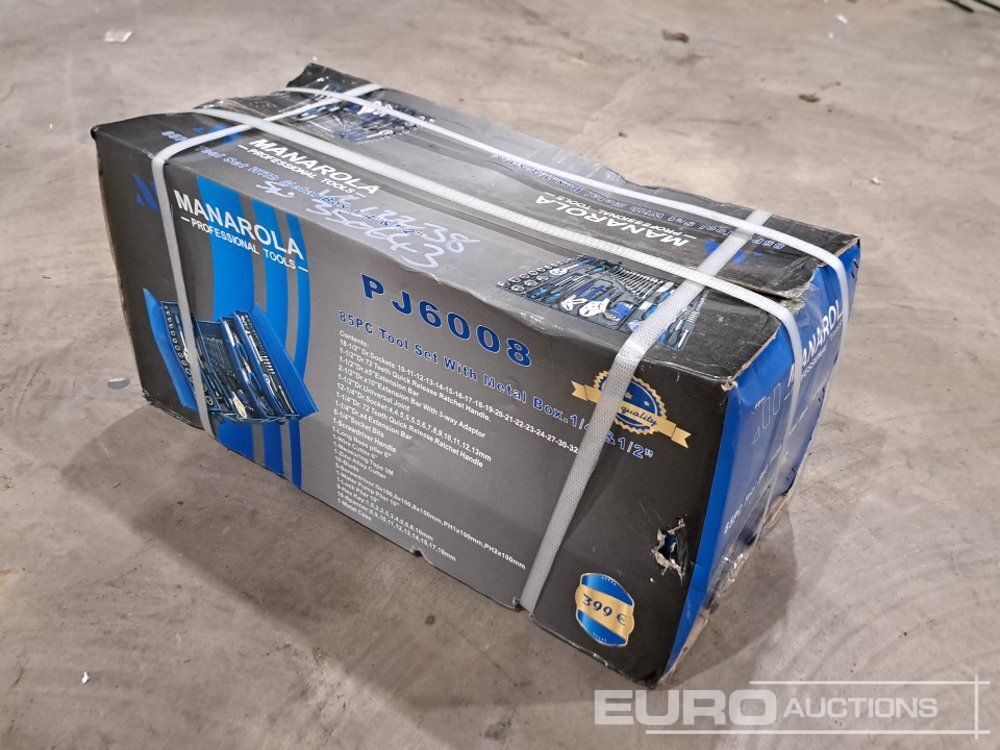 Unused Manarola 85 Pc Centilever Tool Box & Contents - Equipo de taller: foto 1 Unused Manarola 85 Pc Centilever Tool Box & Contents - Equipo de taller: foto 1