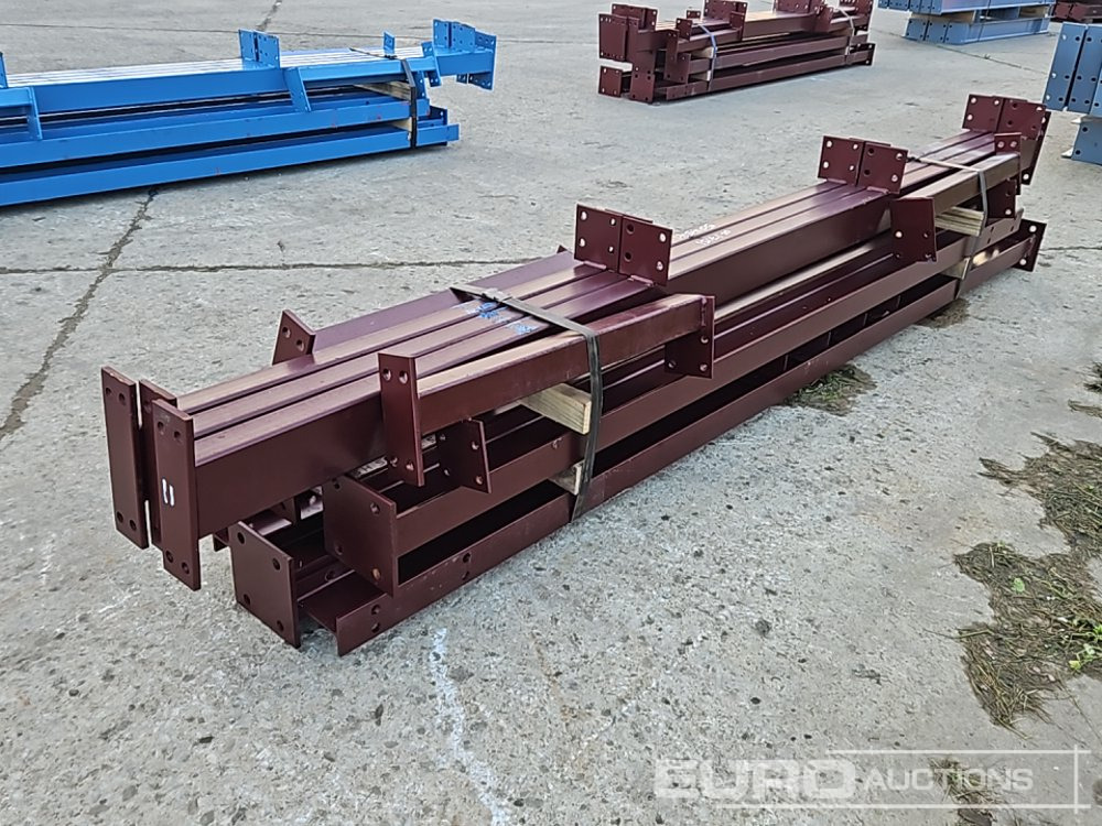 Unused Steel Frame Building 24' x 12' x 10' x 9', Mono-Pitch 2 Bay Stable Block. C/W 2’6” Cantilever - Casa contenedor: foto 3 Unused Steel Frame Building 24' x 12' x 10' x 9', Mono-Pitch 2 Bay Stable Block. C/W 2’6” Cantilever - Casa contenedor: foto 3