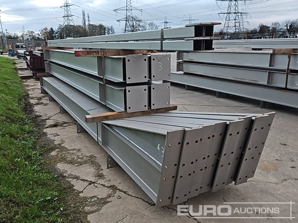 Unused Steel Frame Building 60' x 40' x 16', 12.5° Roof Pitch. Purlin Cleats Spaced To Accept Fibre Cement Or Steel Roof Sheets, 2no Roof Brace Bars And 2no Side Brace Bars 80 X 80 X 4shs - Casa contenedor: foto 5 Unused Steel Frame Building 60' x 40' x 16', 12.5° Roof Pitch. Purlin Cleats Spaced To Accept Fibre Cement Or Steel Roof Sheets, 2no Roof Brace Bars And 2no Side Brace Bars 80 X 80 X 4shs - Casa contenedor: foto 5