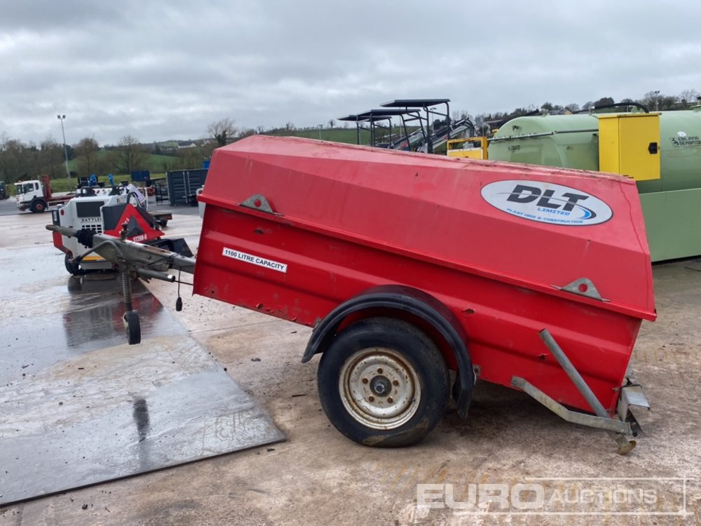 Western 1100 Litre Single Axle Bunded Fuel Bowser, 12 Volt Pump - Tanque de almacenamiento: foto 2 Western 1100 Litre Single Axle Bunded Fuel Bowser, 12 Volt Pump - Tanque de almacenamiento: foto 2