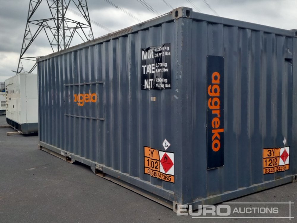 Western 20' Containerized Bunded Fuel Bowser - Tanque de almacenamiento: foto 1 Western 20' Containerized Bunded Fuel Bowser - Tanque de almacenamiento: foto 1