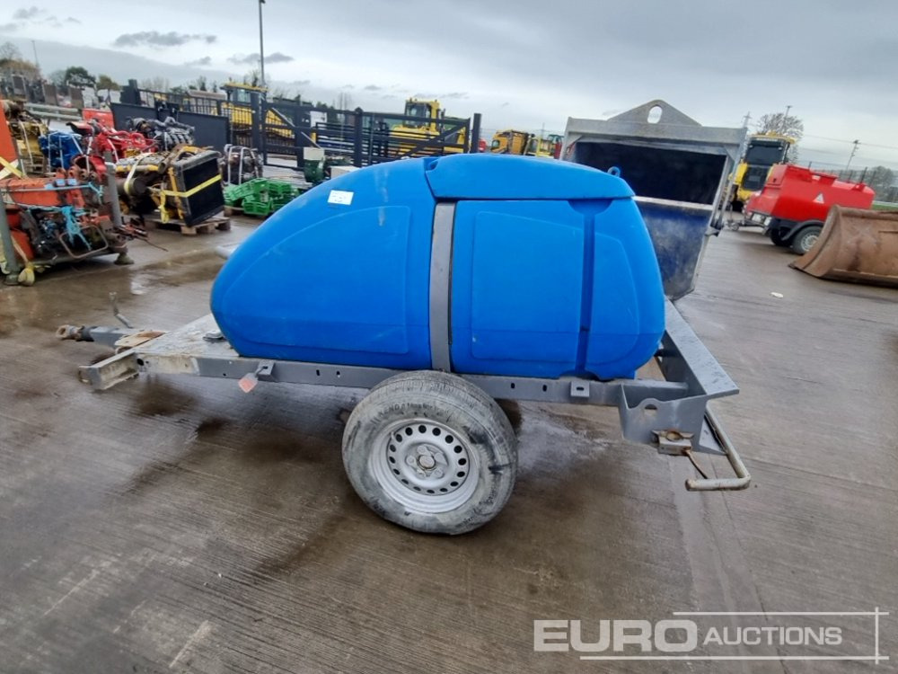 Western Single Axle Plastic Water Bowser - Tanque de almacenamiento: foto 2 Western Single Axle Plastic Water Bowser - Tanque de almacenamiento: foto 2