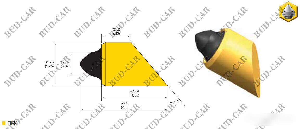 New Cutter, Frez, blades, bits BR1, BR2, BR3, BR4 - Implemento para Perforadora: foto 5 New Cutter, Frez, blades, bits BR1, BR2, BR3, BR4 - Implemento para Perforadora: foto 5