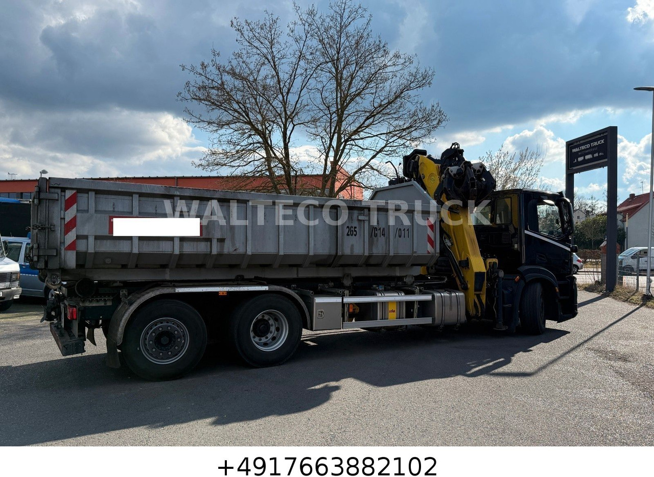 Iveco X Way 460/Abroll HYVA/KRAN TAYFUN/LENKACHSE - Multibasculante camión: foto 4 Iveco X Way 460/Abroll HYVA/KRAN TAYFUN/LENKACHSE - Multibasculante camión: foto 4