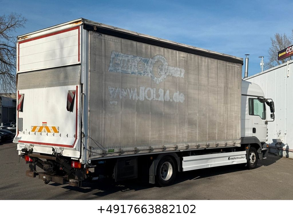 MAN TGL 8.220/Schlafkabine/Autom./6m/Edscha - Furgoneta con caja de lona: foto 3 MAN TGL 8.220/Schlafkabine/Autom./6m/Edscha - Furgoneta con caja de lona: foto 3
