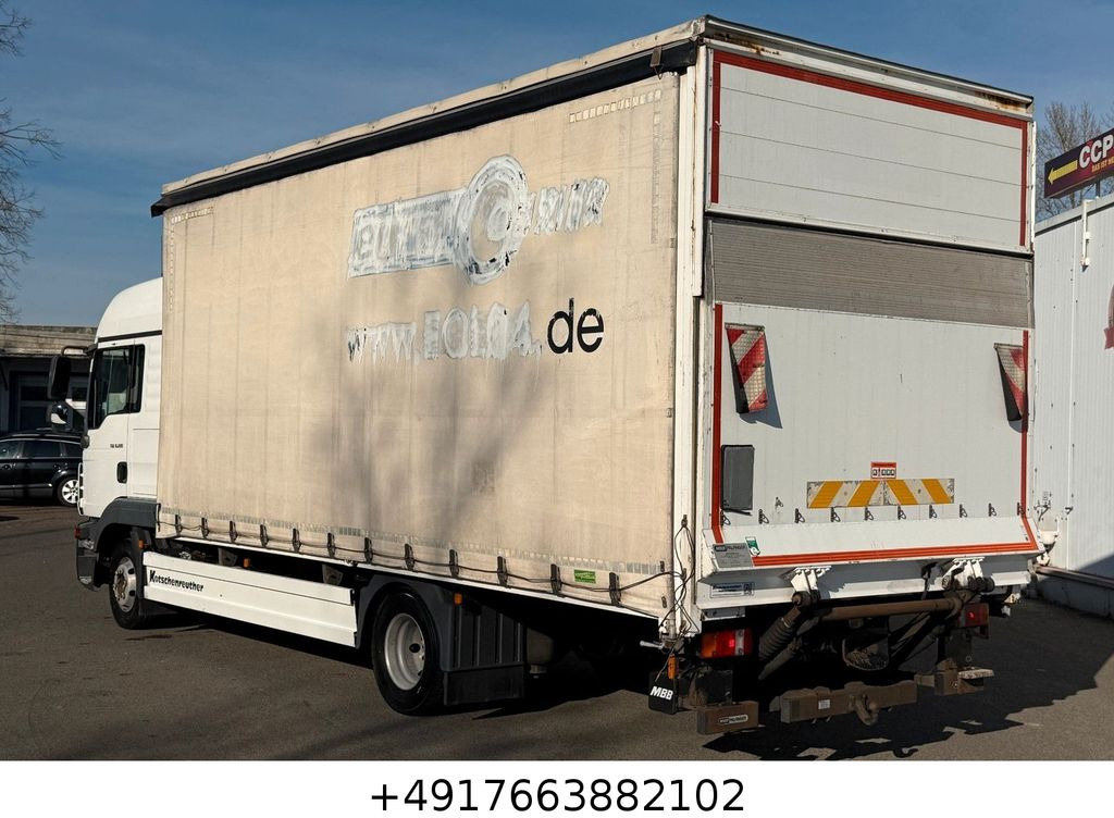 MAN TGL 8.220/Schlafkabine/Autom./6m/Edscha - Furgoneta con caja de lona: foto 2 MAN TGL 8.220/Schlafkabine/Autom./6m/Edscha - Furgoneta con caja de lona: foto 2