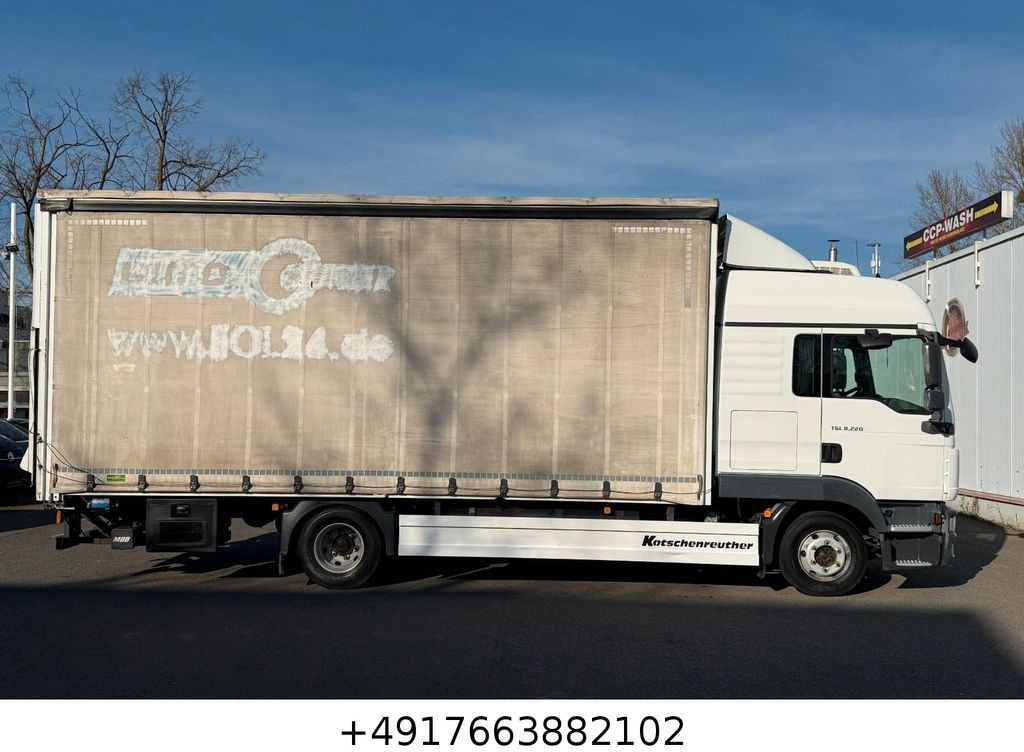 MAN TGL 8.220/Schlafkabine/Autom./6m/Edscha - Furgoneta con caja de lona: foto 5 MAN TGL 8.220/Schlafkabine/Autom./6m/Edscha - Furgoneta con caja de lona: foto 5