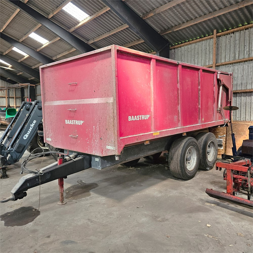 Baastrup 12T Container trailer - Remolque volquete agrícola: foto 1 Baastrup 12T Container trailer - Remolque volquete agrícola: foto 1